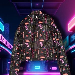 Colorful Video Game Consoles Mesh Top